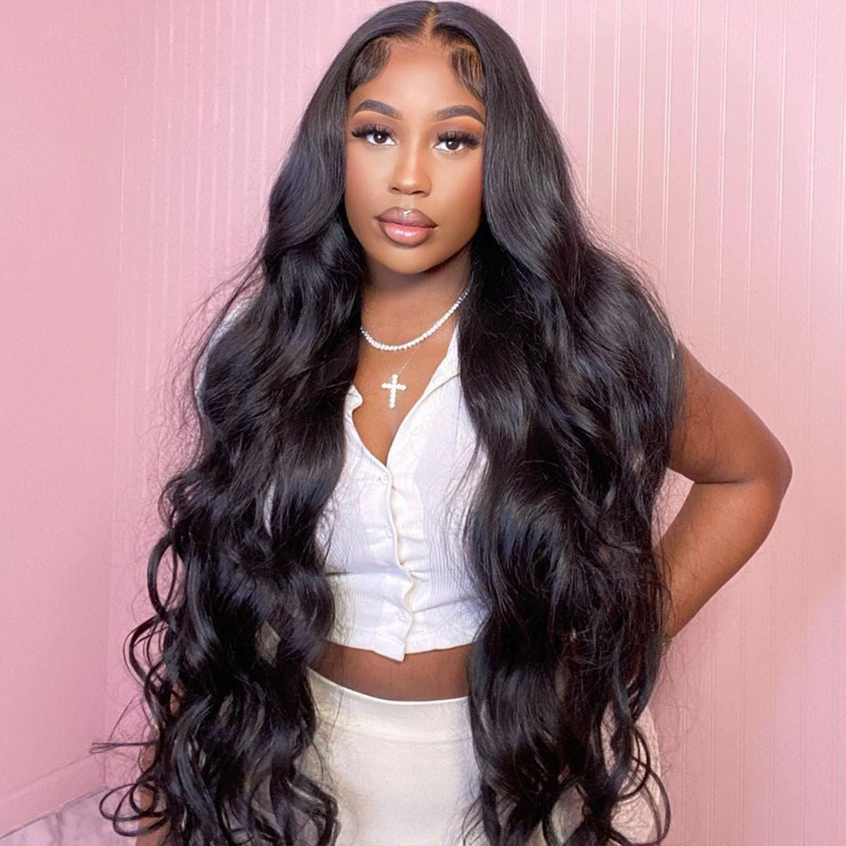 HD Body Wave Lace Closure Wig