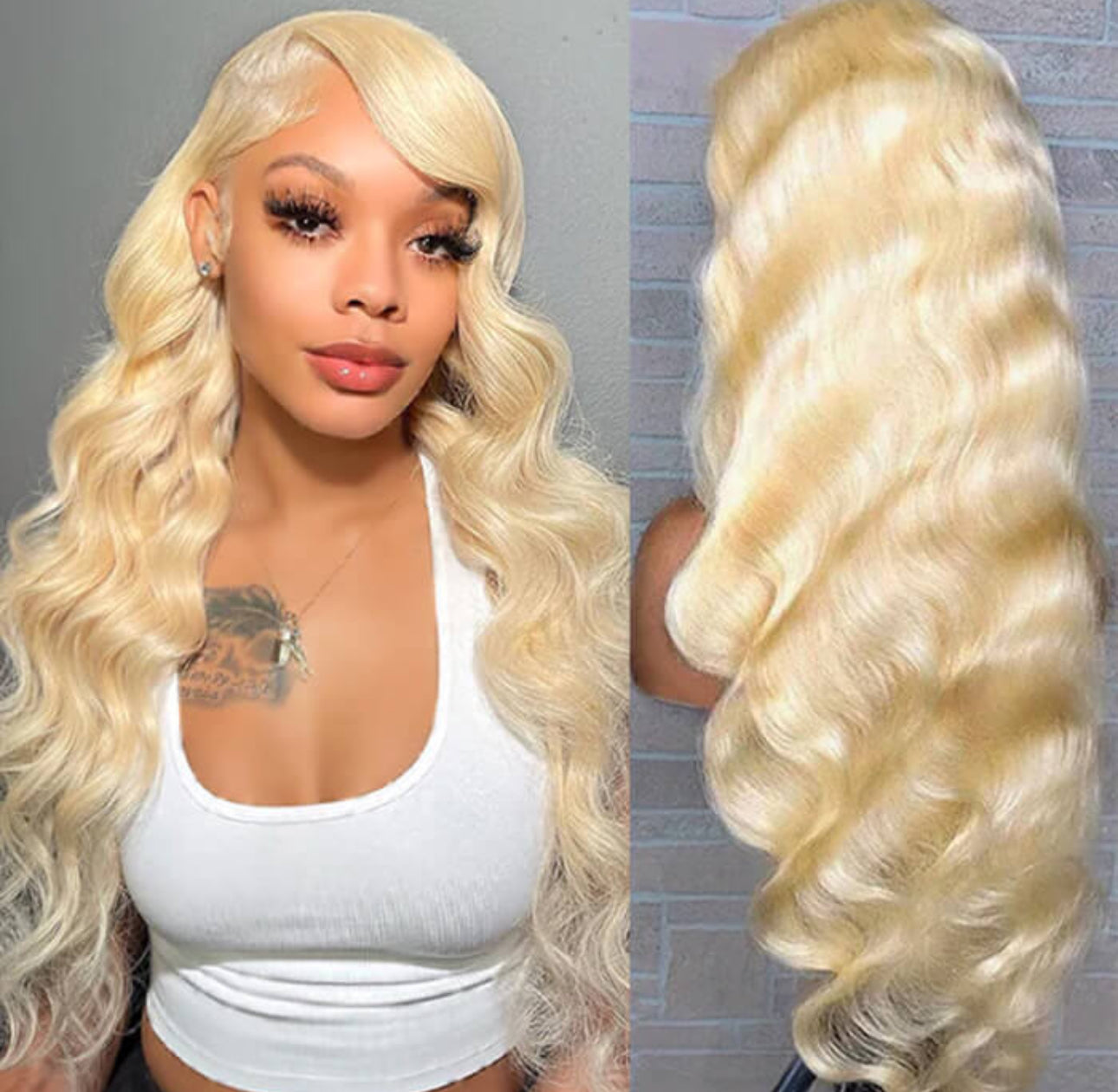 613 Body Wave Frontal Wig