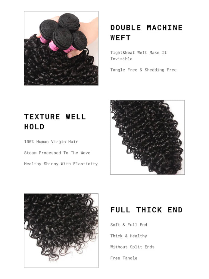 Mink Curly Bundles